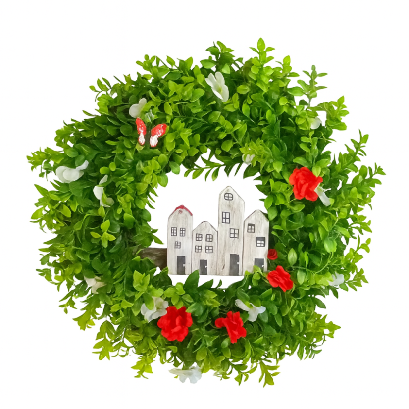 Věnec Vesnička v zeleni