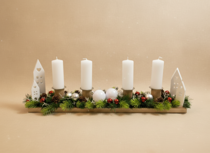 Adventní věnec Vánoční pohoda