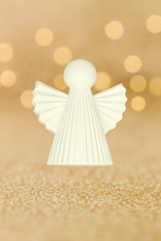 Andílek sádrový ozdobný