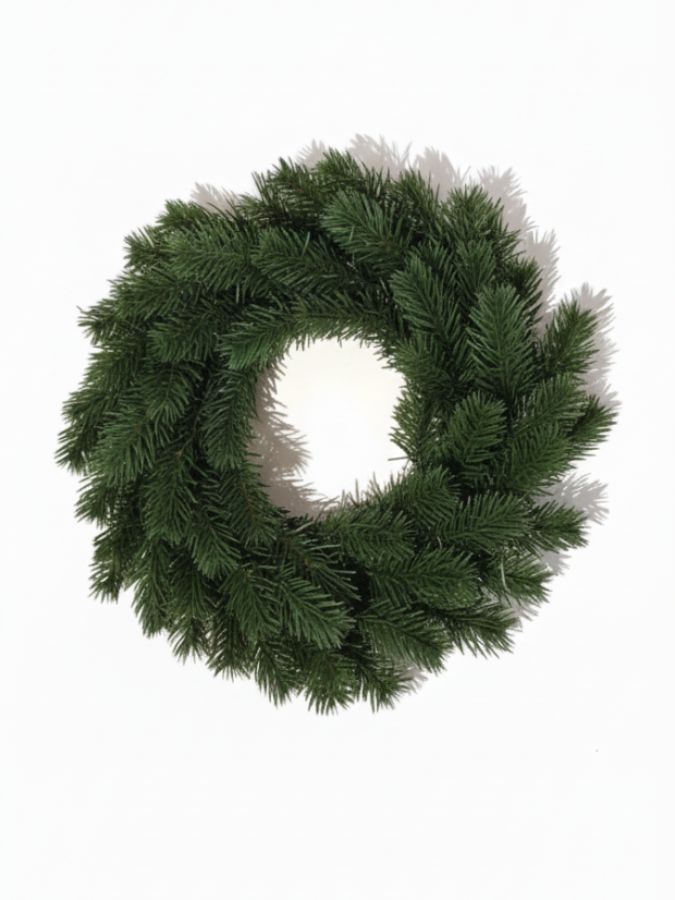 Korpus na věnec – Realistický 3D základ z umělého jehličí