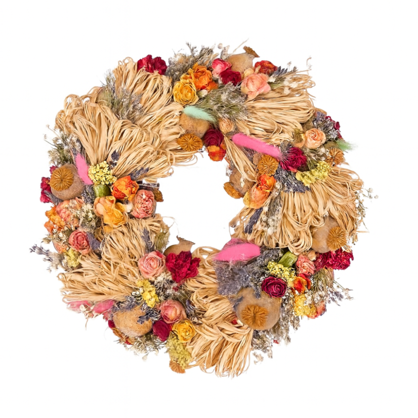 Věnec Sen z lučních květů