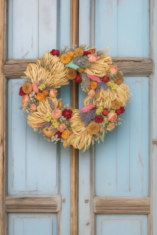 Věnec Sen z lučních květů