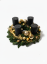 Adventní věnec Luxusní elegance - Svíčky: Bez svíček